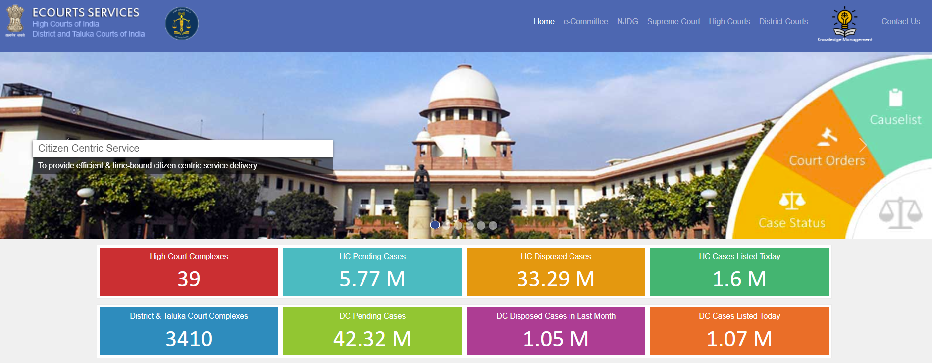 eCourts Portal कोर्ट केस स्टेटस ऑनलाइन ऐसे करें चेक Check Court Case