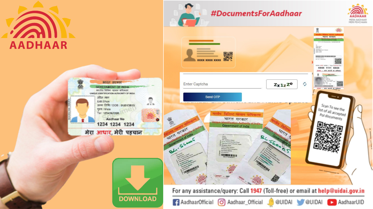 Aadhaar Card Download Kaise Kare 2022