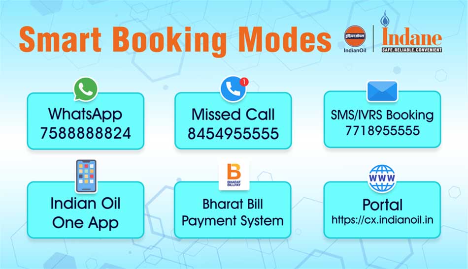 Is Indane Gas Booking Number Change