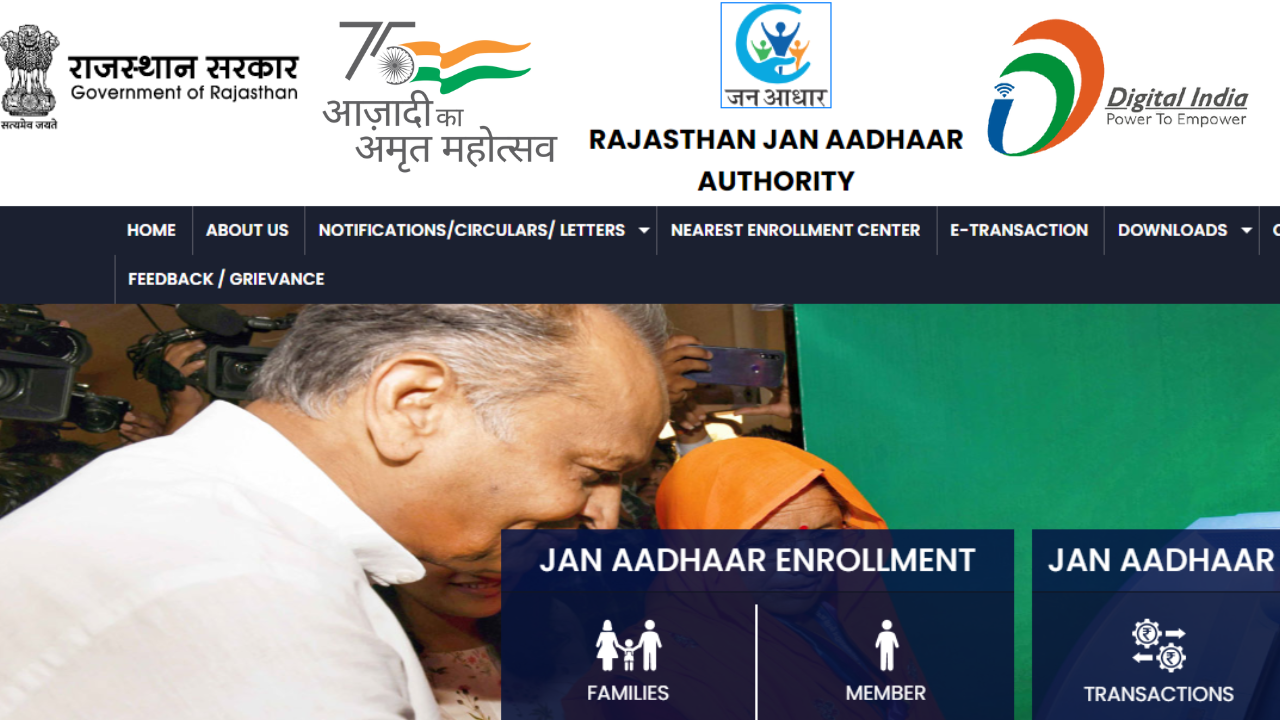 Rajasthan Jan Aadhaar Card Registration
