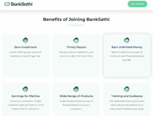 Benefits Of Bank Sathi App